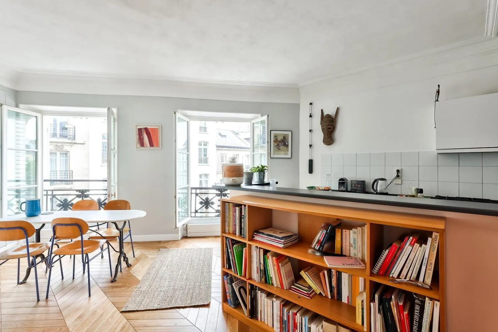 Chic Retreat, Central Marais Parijs Appartement